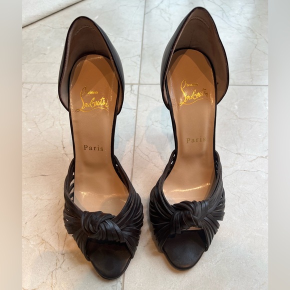 Christian Louboutin Miranda Dorcet Heels size 37.5 - Picture 4 of 5